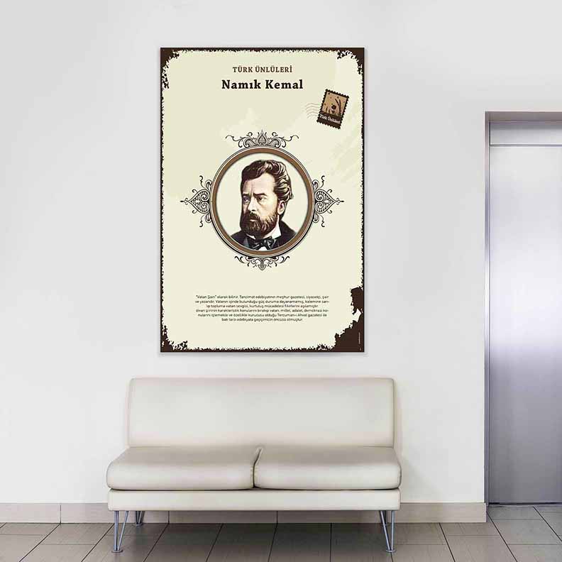 Namık Kemal Türk Büyüğü Tablosu – F-590