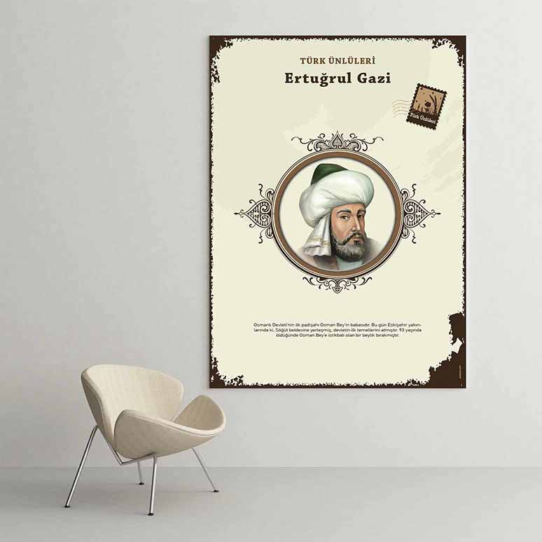Ertuğrul Gazi Türk Büyüğü Tablosu – F-574