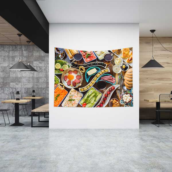 turk-kahvaltisi-duvar-tablosu-12574-00 Türk Kahvaltısı Temalı Duvar Örtüsü 12574