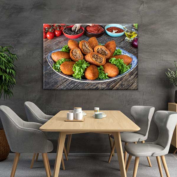 turk-mutfagi-duvar-tablolari-12178-01 İçli Köfte Anadolu Mutfağı Duvar Tablosu – 12178