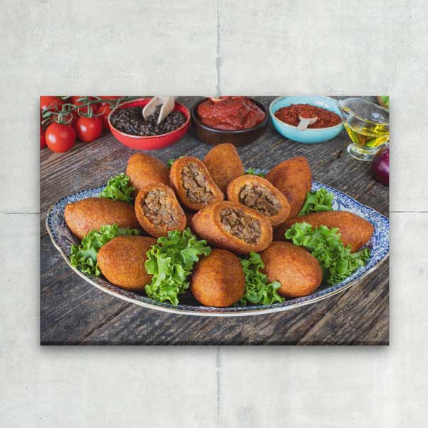 turk-mutfagi-duvar-tablolari-12178-04 İçli Köfte Anadolu Mutfağı Duvar Tablosu – 12178