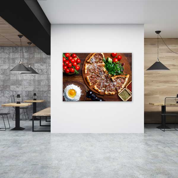 turk-mutfagi-duvar-tablolari-12179-02 Etli Pide Anadolu Mutfağı Duvar Tablosu – 12179