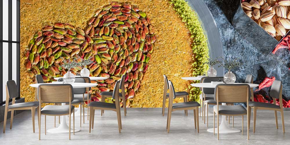 Fıstıklı Künefe Anadolu Mutfağı Duvar Kağıdı 12381