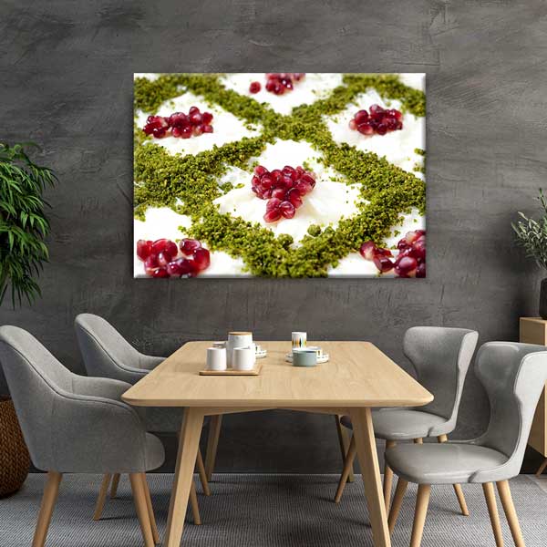 Anadolu Mutfağı Geleneksel Tatlı Kanvas Tablo – 12173