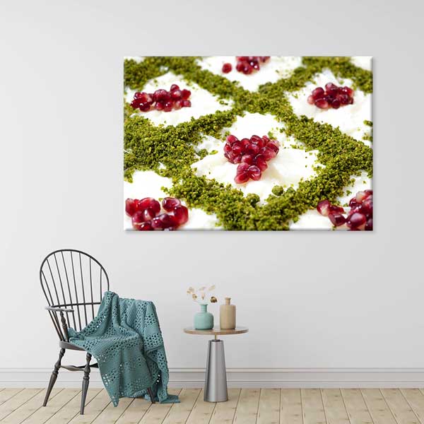 Anadolu Mutfağı Geleneksel Tatlı Kanvas Tablo – 12173