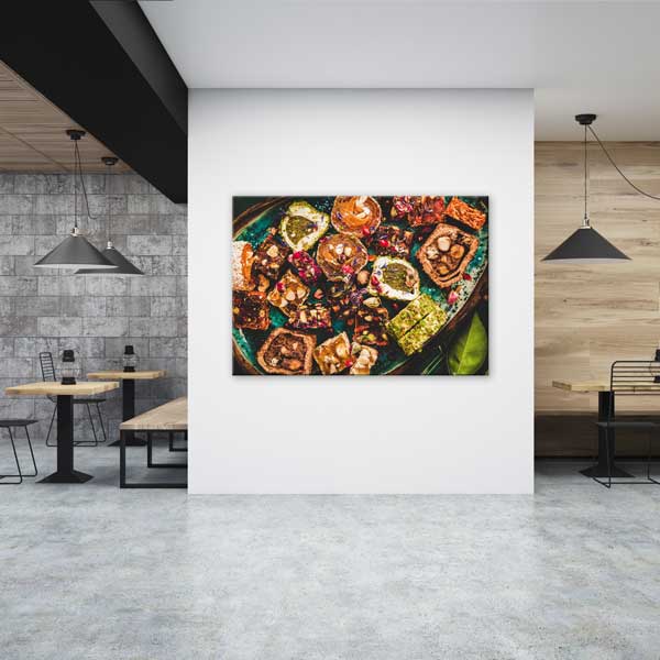 Türk Lokumu ve Tatlıları Duvar Tablosu – 12185