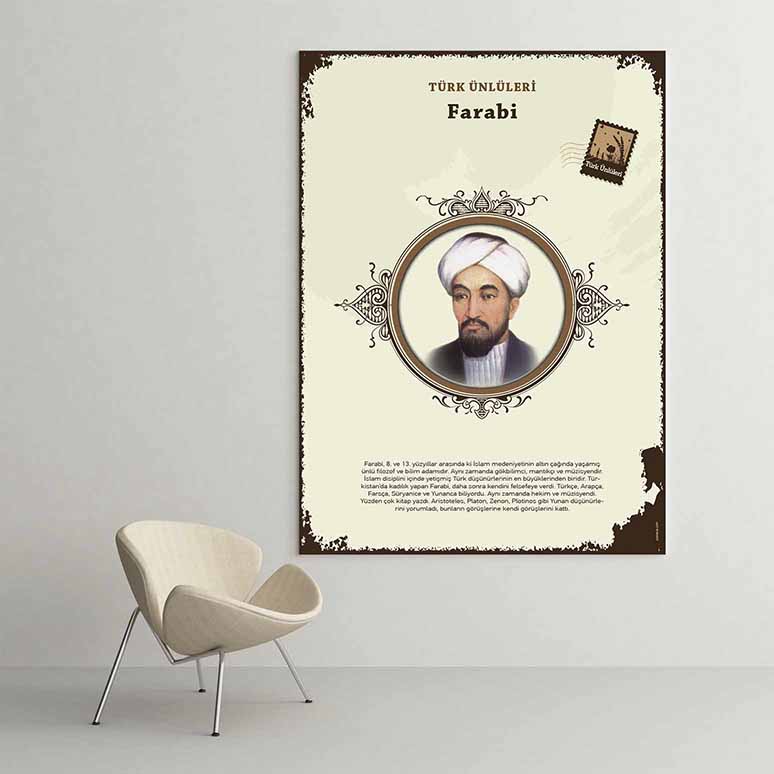 Farabi Türk Büyüğü Tablosu – F-576