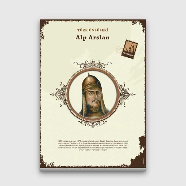Alp Arslan Türk Büyüğü Tablosu – F-569