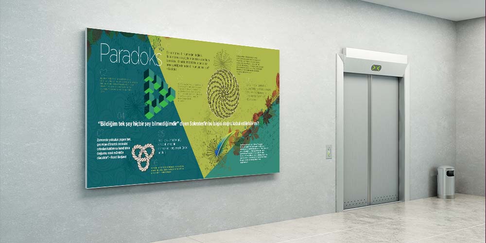 Paradoks Eğitim Posteri - Eleştirel Düşünme ve Felsefe Sınıf Panosu F-206