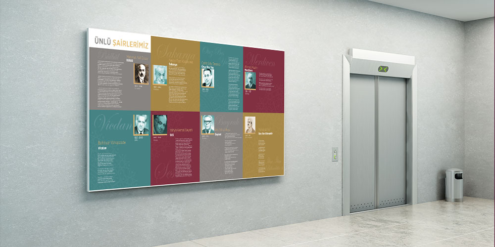 turkce-edebiyat-sinifi-posterleri-f-210-04 Ünlü Şairlerimiz Eğitim Posteri - Türk Edebiyatı Şairler Panosu F-210