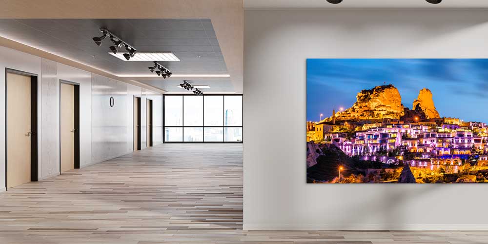 Kapadokya Anadolu Gece Manzarası Büyük Ebat Duvar Dekor Ürünü 11928