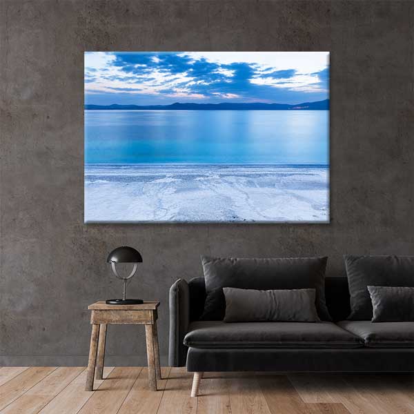 Minimal Deniz ve Ufuk Çizgisi Kanvas Tablo 12031