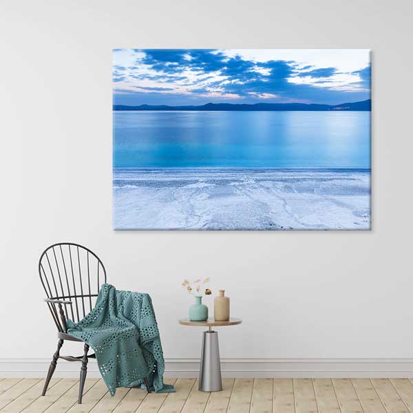 Minimal Deniz ve Ufuk Çizgisi Kanvas Tablo 12031