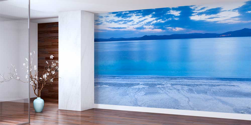 Sakin Deniz ve Ufuk Manzaralı Duvar Kağıdı 11507