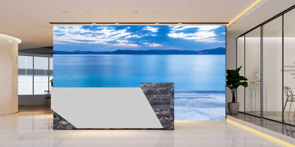 Sakin Deniz ve Ufuk Manzaralı Duvar Kağıdı 11507