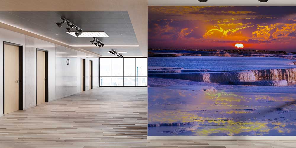 Pamukkale Travertenlerinde Gün Batımı Duvar Kağıdı 11524