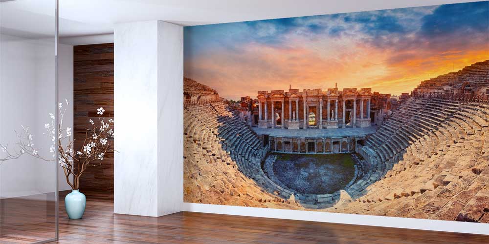 Antik Amfitiyatro Manzaralı Duvar Kağıdı 11503