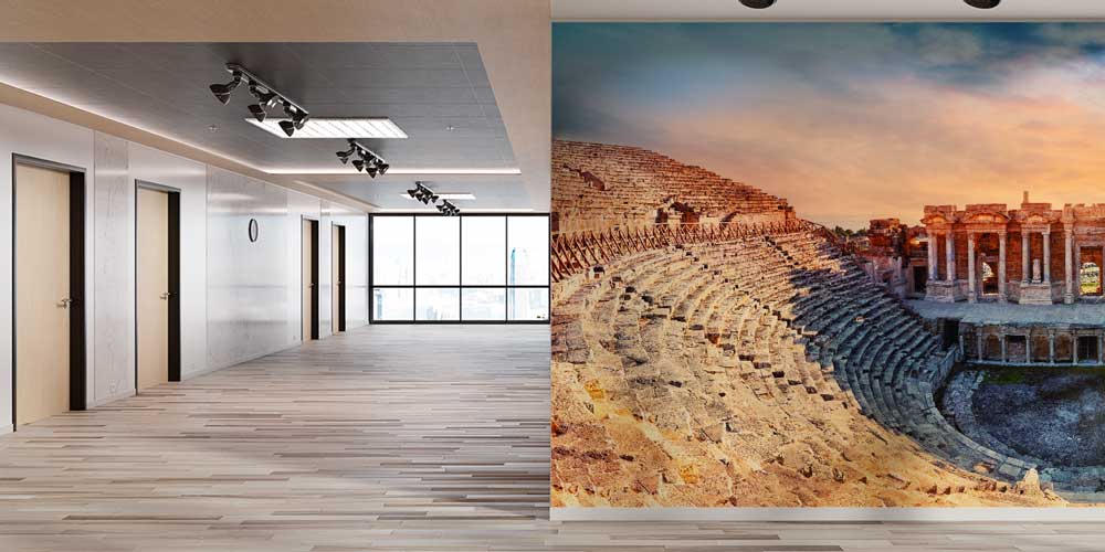 Antik Amfitiyatro Manzaralı Duvar Kağıdı 11503