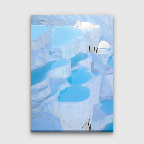 Pamukkale Travertenleri ve Termal Havuzlar Kanvas Tablo 12063