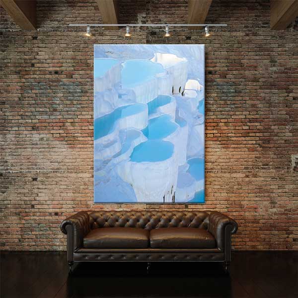 Pamukkale Travertenleri ve Termal Havuzlar Kanvas Tablo 12063