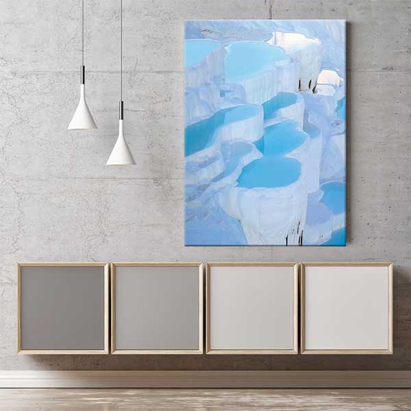 Pamukkale Travertenleri ve Termal Havuzlar Kanvas Tablo 12063