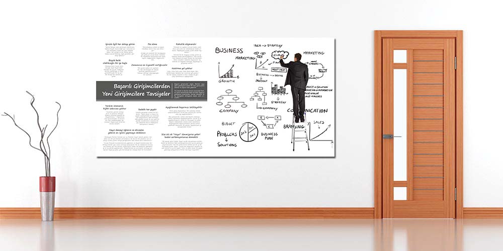 universite-dekorasyonu-3089-02 Başarılı Girişimcilerden Yeni Girişimcilere Tavsiyeler Posteri 3089