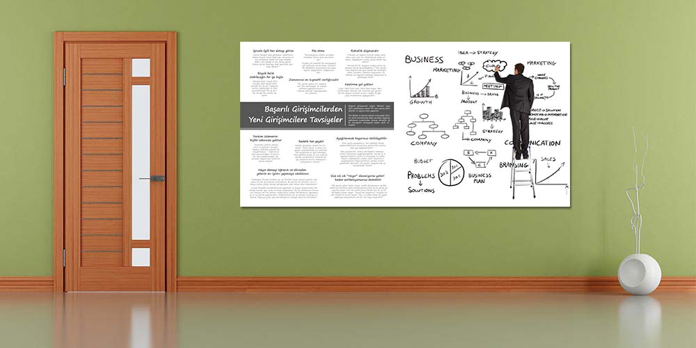 universite-dekorasyonu-3089-04 Başarılı Girişimcilerden Yeni Girişimcilere Tavsiyeler Posteri 3089