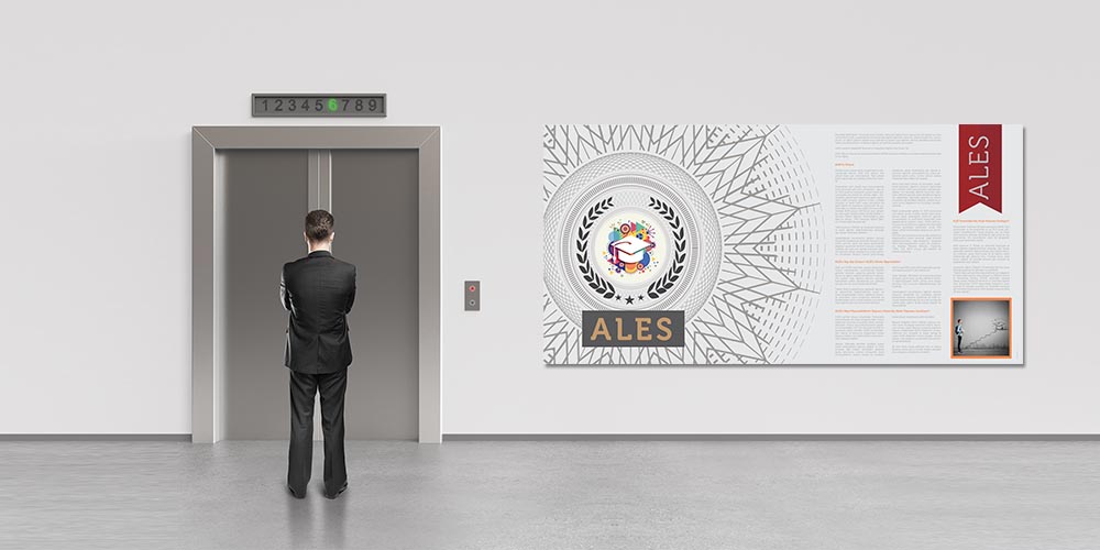 universite-dekorasyonu-3110-01 ALES Akademik Kariyer Dekoratif Poster 3110