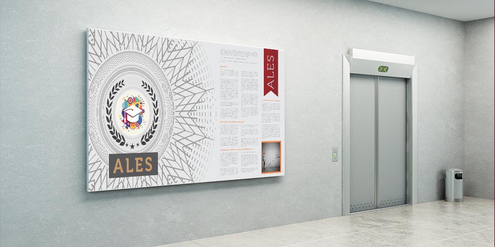 universite-dekorasyonu-3110-08 ALES Akademik Kariyer Dekoratif Poster 3110