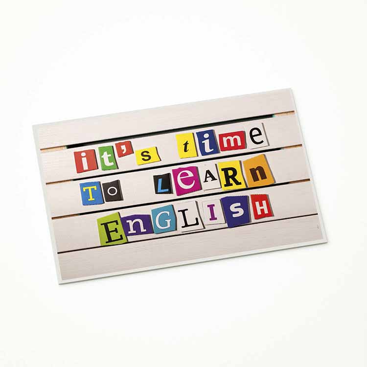 universite-duvar-kagitlari-3294-04 It's Time To Learn English Renkli Harfli Posteri – 3294