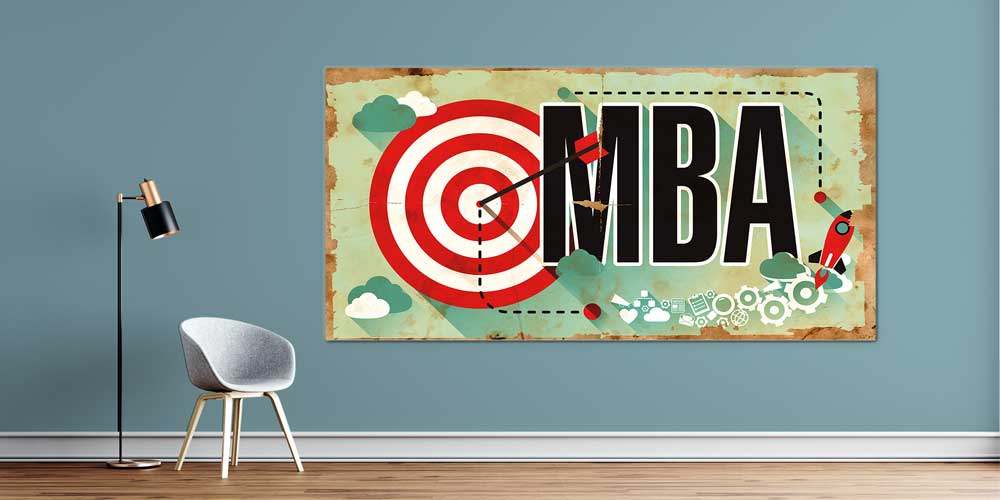 universite-duvar-kaplamalari-3111-00 MBA İşletme Kariyeri Dekoratif Poster 3111