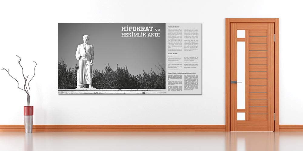 Hipokrat ve Hekimlik Andı Posteri 3274