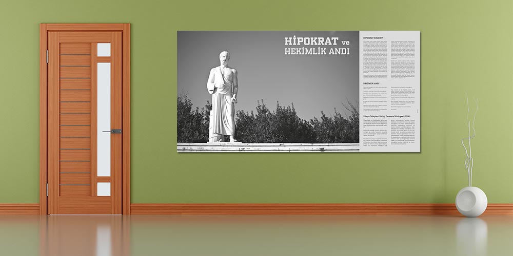 Hipokrat ve Hekimlik Andı Posteri 3274