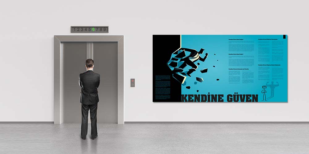 universite-duvar-kaplamalari-3359-01 Kendine Güven Geliştirme Motivasyon Posteri 3359