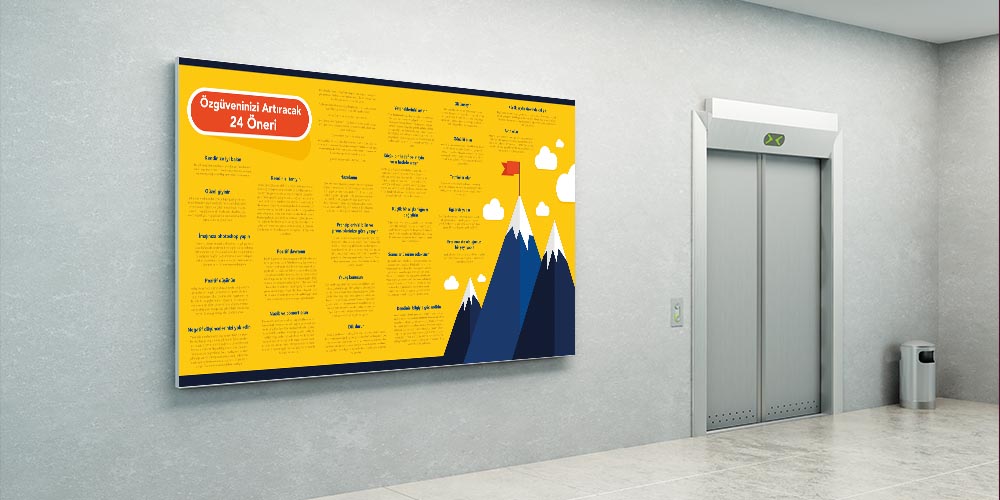 Özgüveninizi Artıracak 24 Öneri Duvar Dekoru 3360