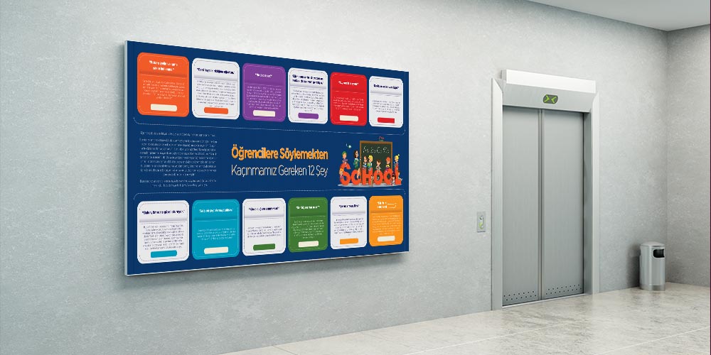 Öğrencilere Söylemekten Kaçınılması Gereken 12 Şey Posteri  3133