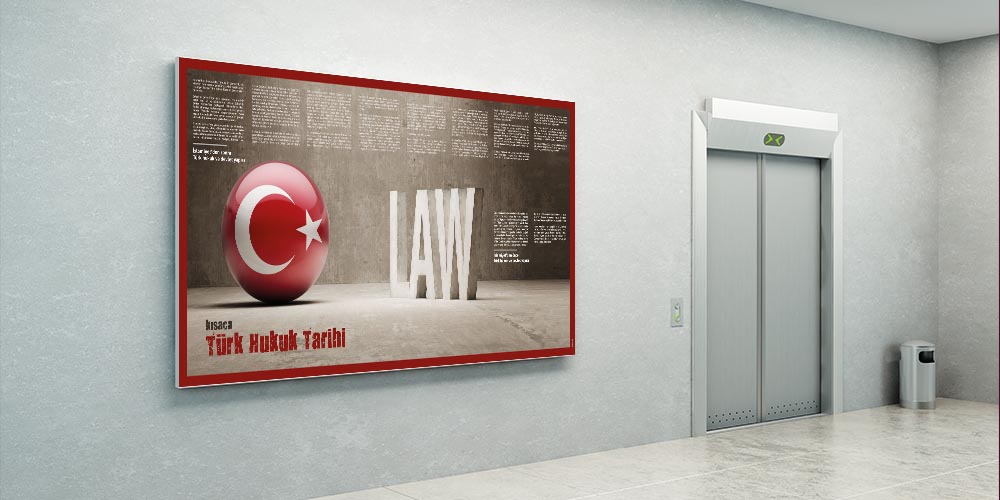 Hukuk ve Adalet Temalı Üniversite Dekor Poster 3138