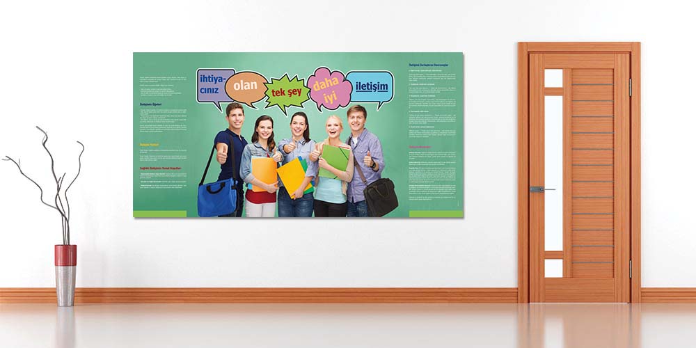 Daha İyi İletişim Motivasyon Posteri 3045