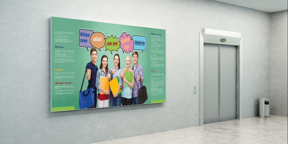 Daha İyi İletişim Motivasyon Posteri 3045