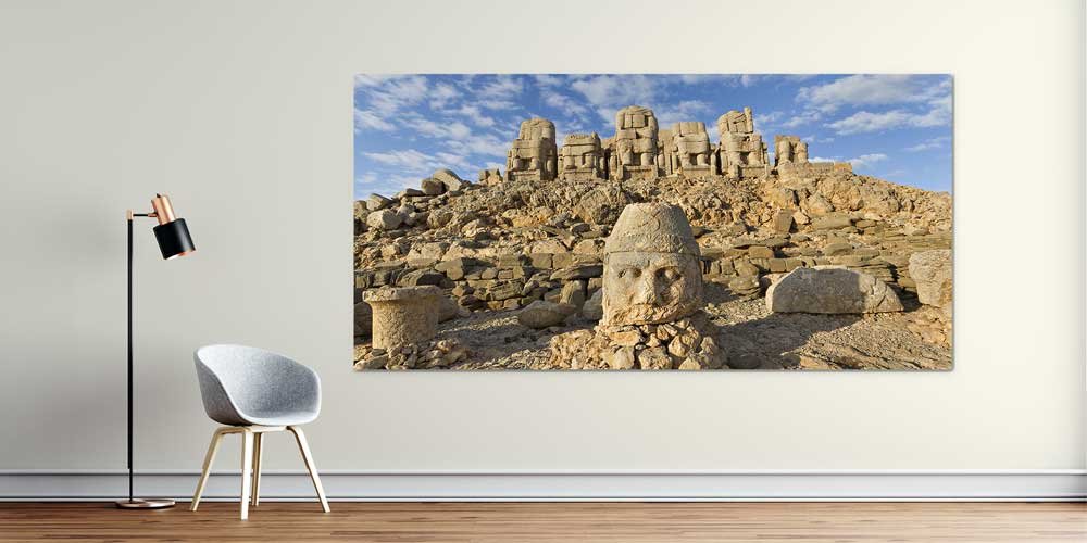Nemrut Dağı Anıtsal Heykeller Büyük Ebat Duvar Dekoru 11854