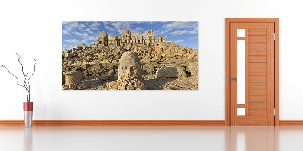 Nemrut Dağı Anıtsal Heykeller Büyük Ebat Duvar Dekoru 11854