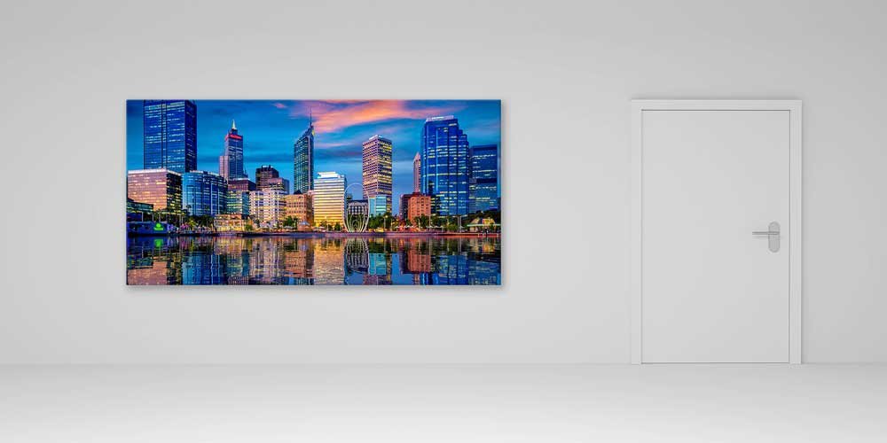 Perth Şehir Manzaralı Fotoğraf Sanatı Büyük Ebat Duvar Dekoru 14101