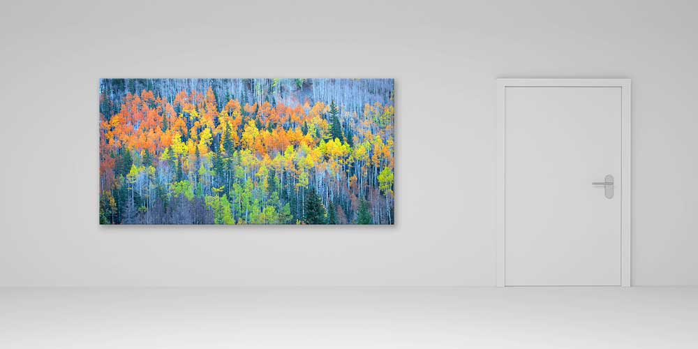 wall-art-decor-14139-04 Renkli Sonbahar Ormanı Büyük Ebat Duvar Dekor Ürünü 14139