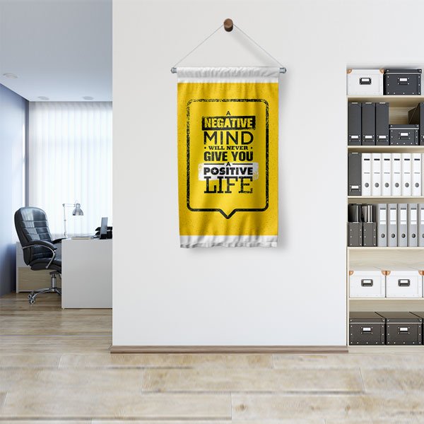 Positive Life Duvar Flaması 7716