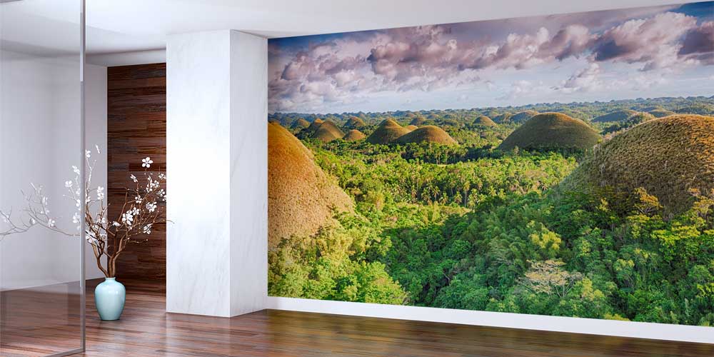 Chocolate Hills Tropikal Doğa Manzarası Duvar Kağıdı 12821