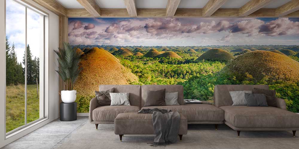 Chocolate Hills Tropikal Doğa Manzarası Duvar Kağıdı 12821