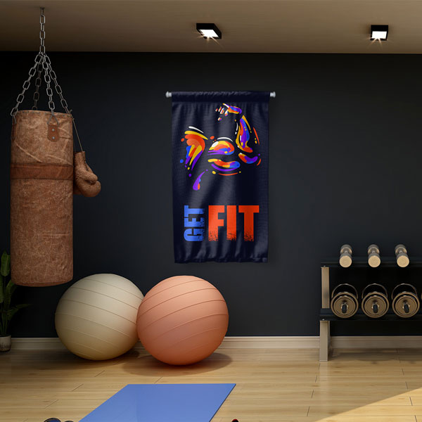wall-banner-sports-5900-03 Get Fit Spor Duvar Flaması 5900