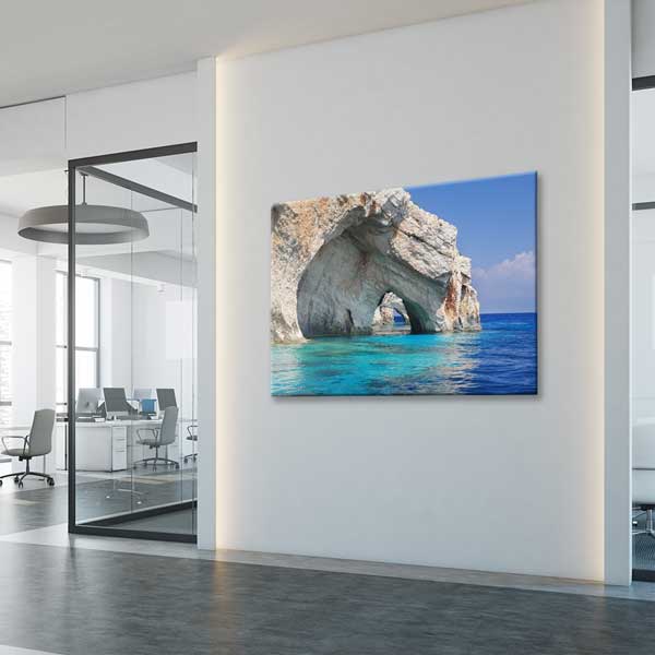 Deniz Mağarası Manzarası Kanvas Tablo 13366