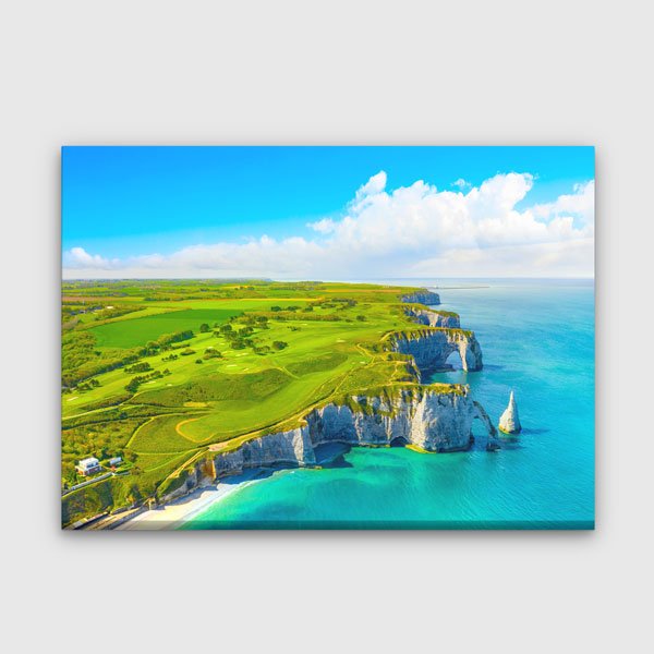 Sahil Falezleri Manzara Kanvas Tablo 13526