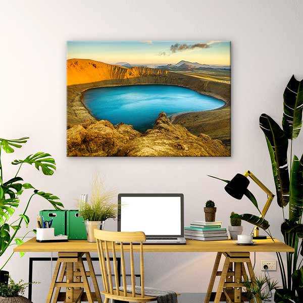 Krater Gölü Manzaralı Duvar Tablosu – Fotoğraf Sanatı 13426
